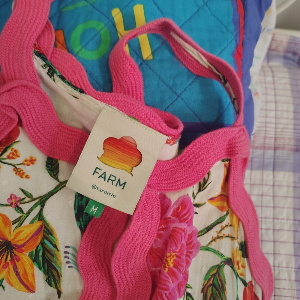 FARM Rio Kids Pink Floral Bag